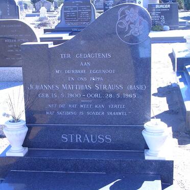 STRAUSS Johannes Matthias 1900-1965