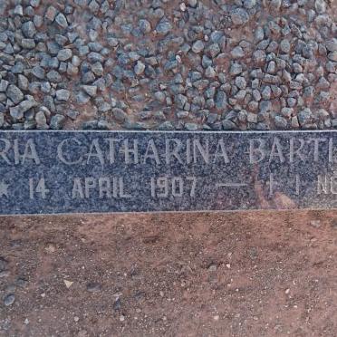 BARTIE Burrie 1907-1942 &amp; Maria Catharina LOOTS 1907-1993