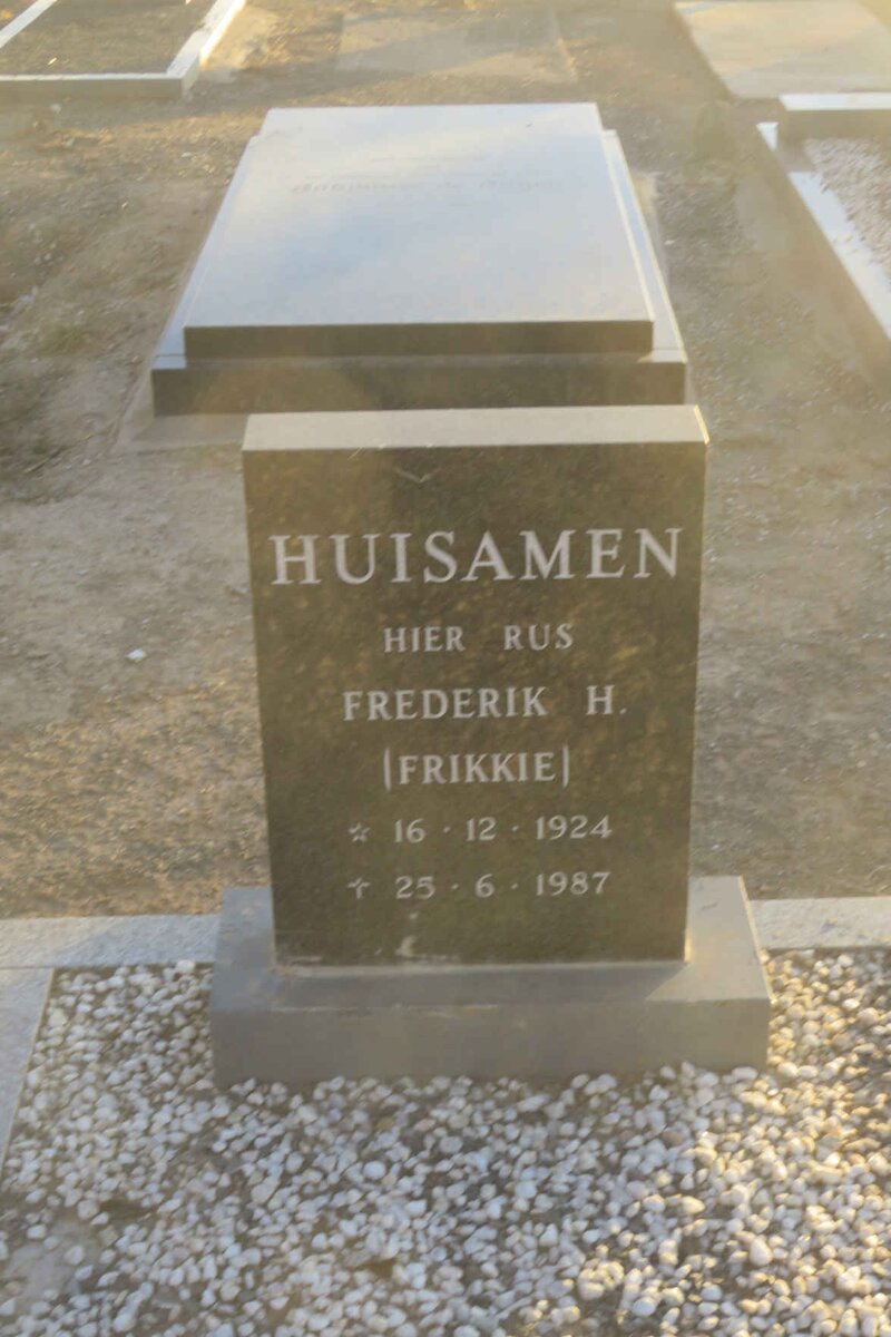 HUISAMEN Frederik H. 1924-1987