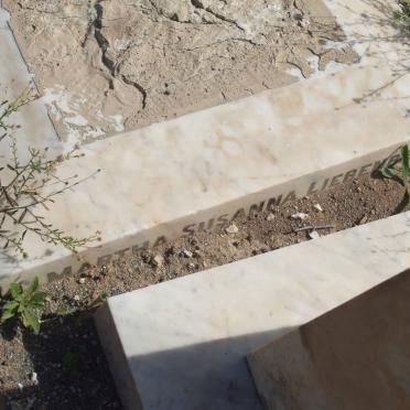 LIEBENBERG Martha Susanna nee VAN DER LINDE