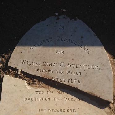 STEYTLER Wilhelmina W. 1826-1906