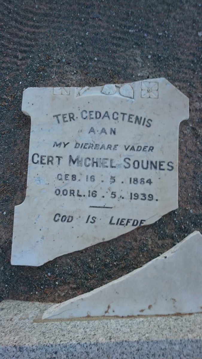 SOUNES Gert Michiel 1864-1939