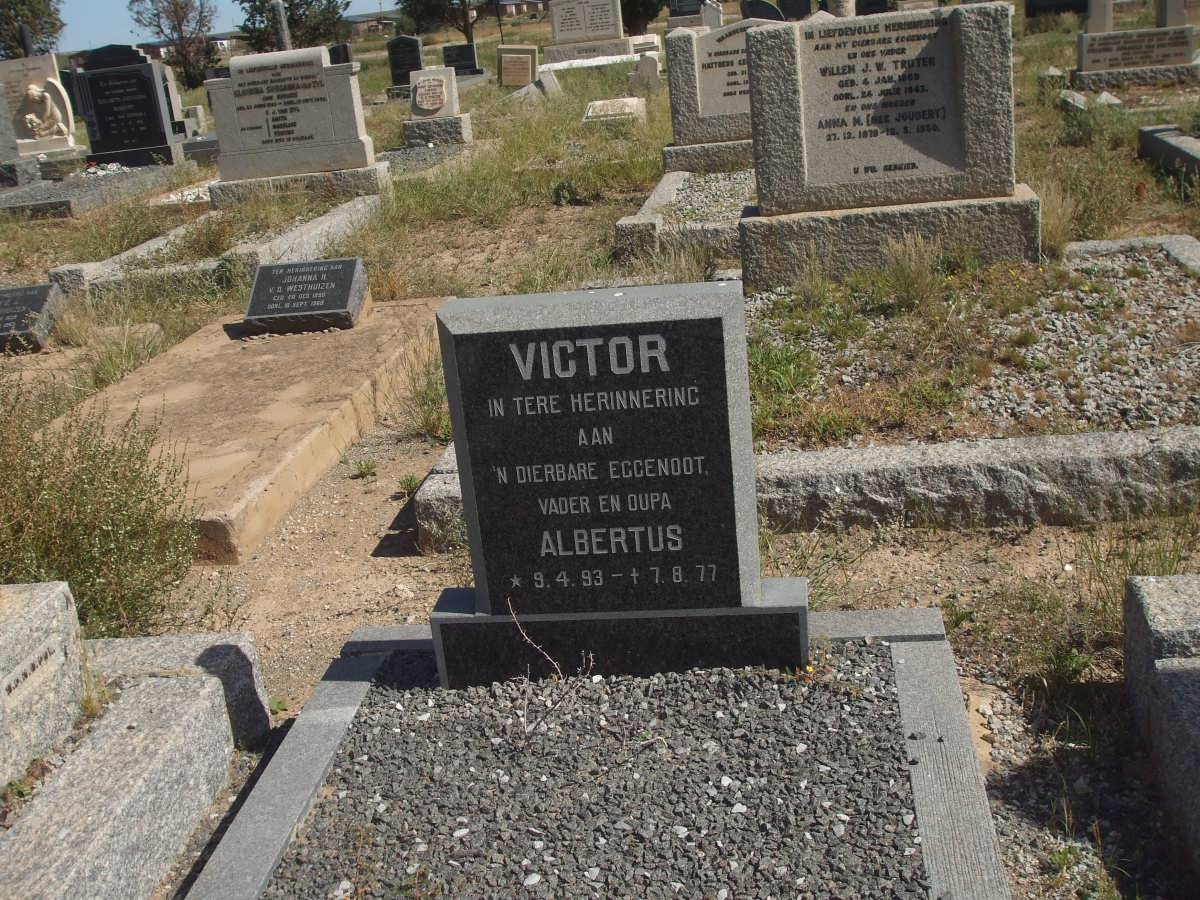 VICTOR Albertus 1893-1977