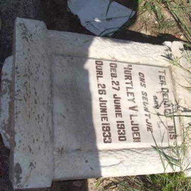 VILJOEN Hurtley 1930-1933