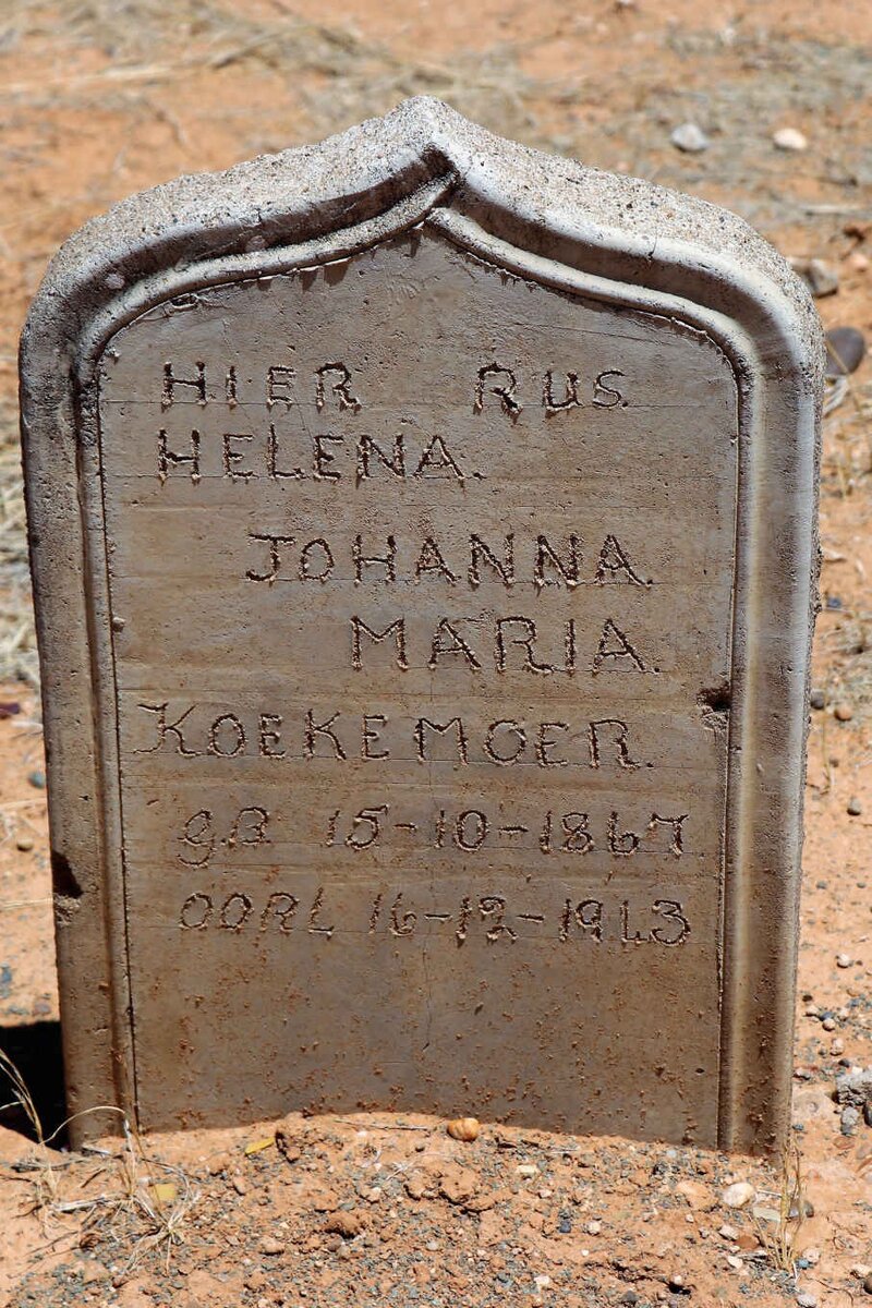 KOEKEMOER Helena Johanna Maria 1867-1943