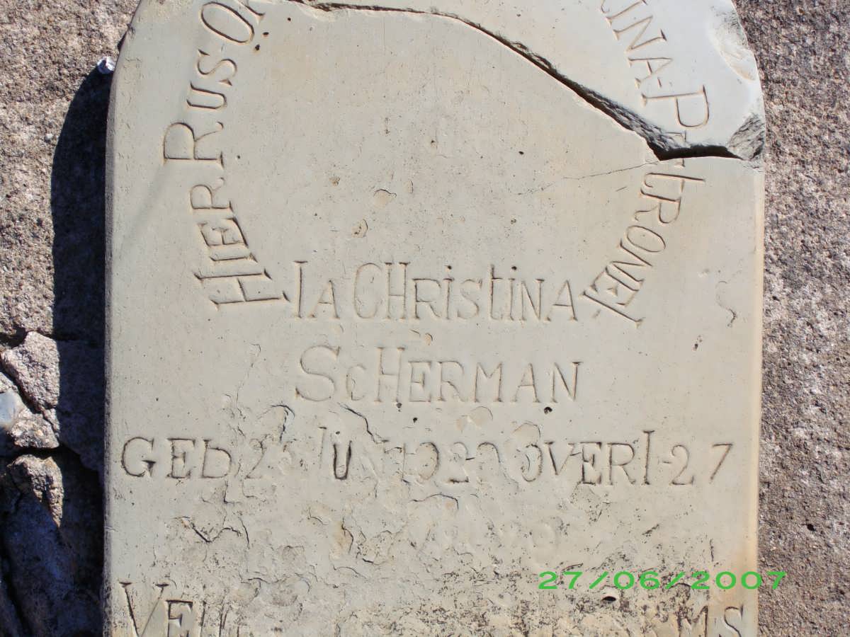 SCHERMAN Catherina Petronella Christina 1920-1927