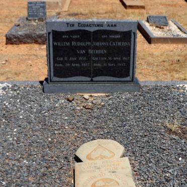 HEERDEN Willem Rudolph, van 1856-1927 &amp; Johanna Catherina LOUW 1862-1953