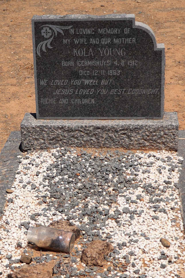 YOUNG Kola nee GERMISHUYS 1912-1963