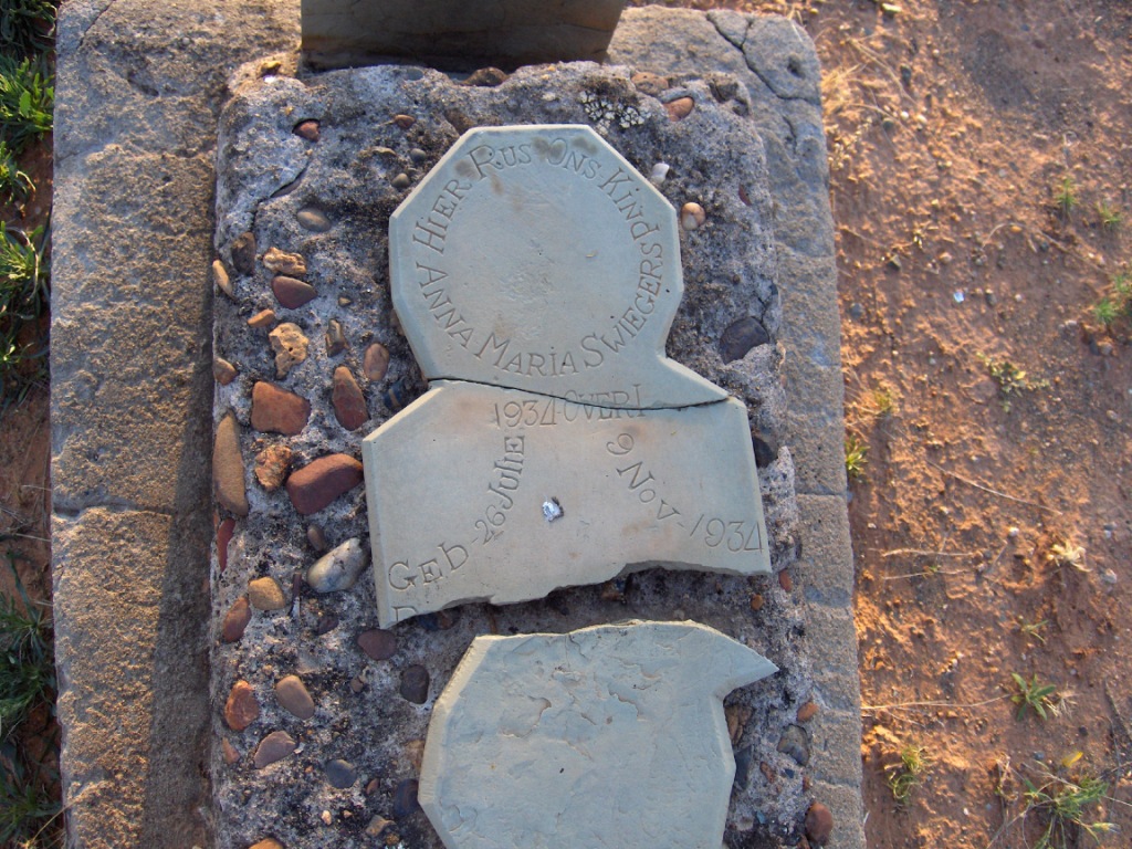 SWIEGERS Anna Maria 1934-1934