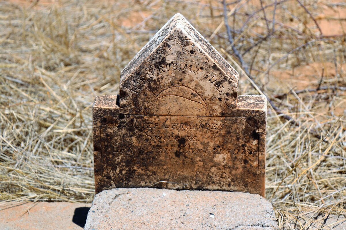 SWIEGERS Godliep Gerhardes 1896-1923