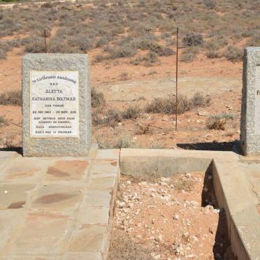 Northern Cape, CALVINIA district, Onder-Bokkeveld, Zoutpan 989, Soutpan, farm cemetery