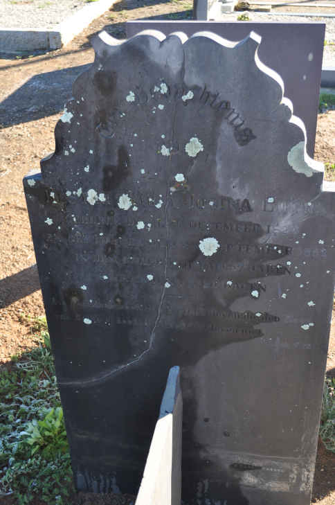 LOUW Hester Maria Josina nee LOUW 1824-1882