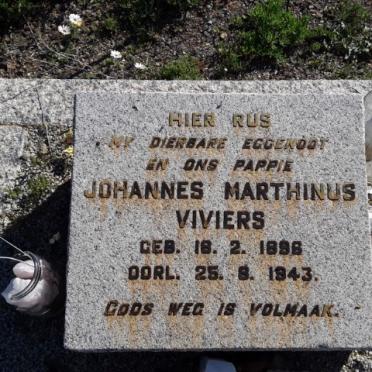 VIVIERS Johannes Marthinus 1896-1943