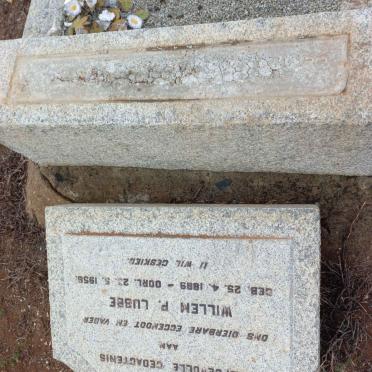 LUBBE Willem P. 1889-1956