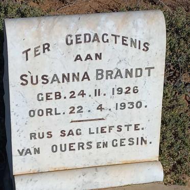 BRANDT Susanna 1926-1930