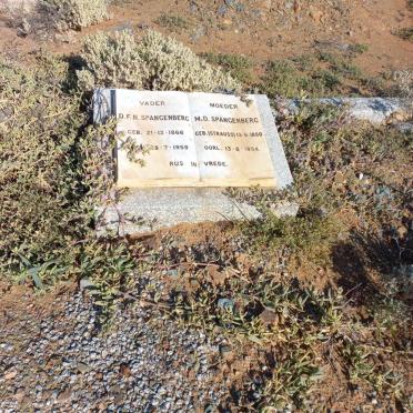 SPANGENBERG D.F.N. 1866-1958 &amp; M.D. STRAUSS 1880-1954