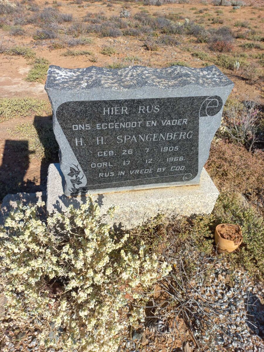 SPANGENBERG H.H. 1905-1966