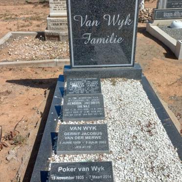WYK Abraham Jacobus Adriaan, van 1951-2002 :: VAN WYK Hendrik Jacobus 1955-2002