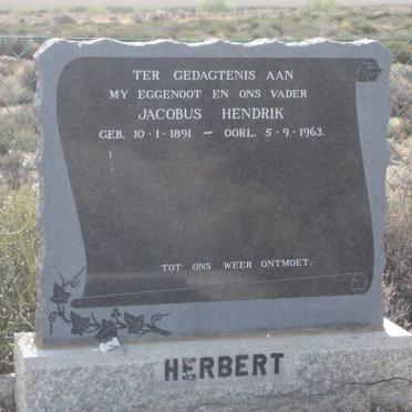 HERBERT Jacobus Hendrik 1891-1963