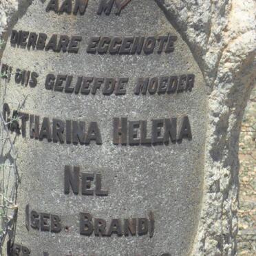 NEL Catharina Helena nee BRAND 1899-1939 _2