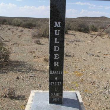MULDER Hannes -2004 &amp; Talita -2004