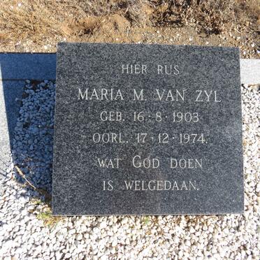 ZYL Maria M., van 1903-1974
