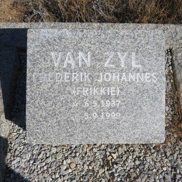 ZYL Frederik Johannes, van 1937-1999