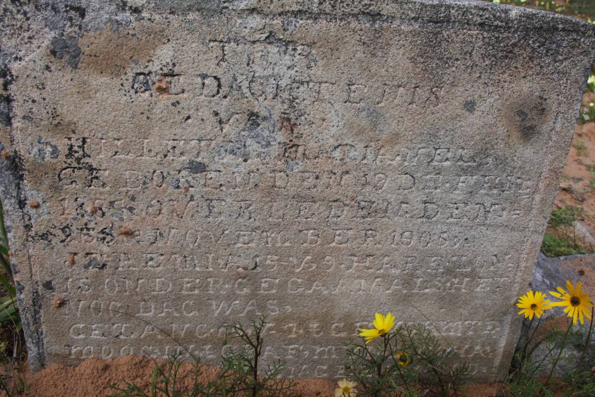 NEL Hilletjie Maria 1889-1905