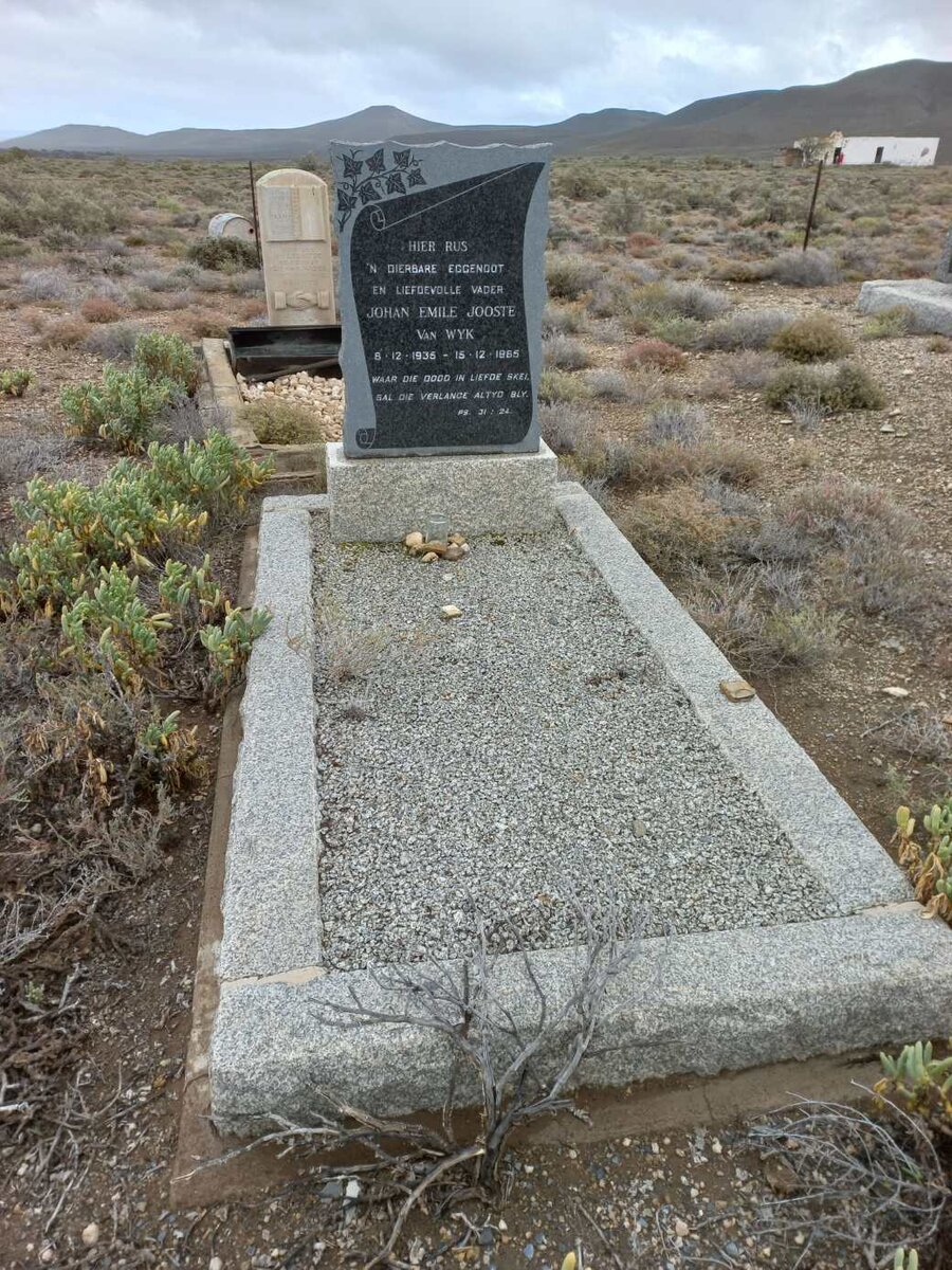 WYK Johan Emile Jooste, van 1935-1965