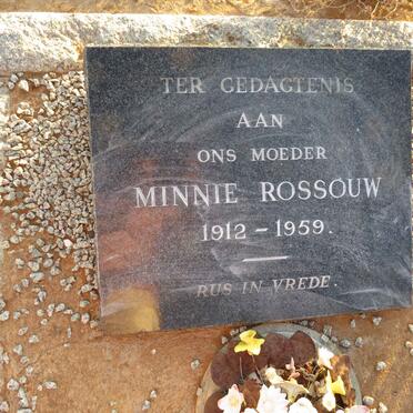ROSSOUW Minnie 1912-1959