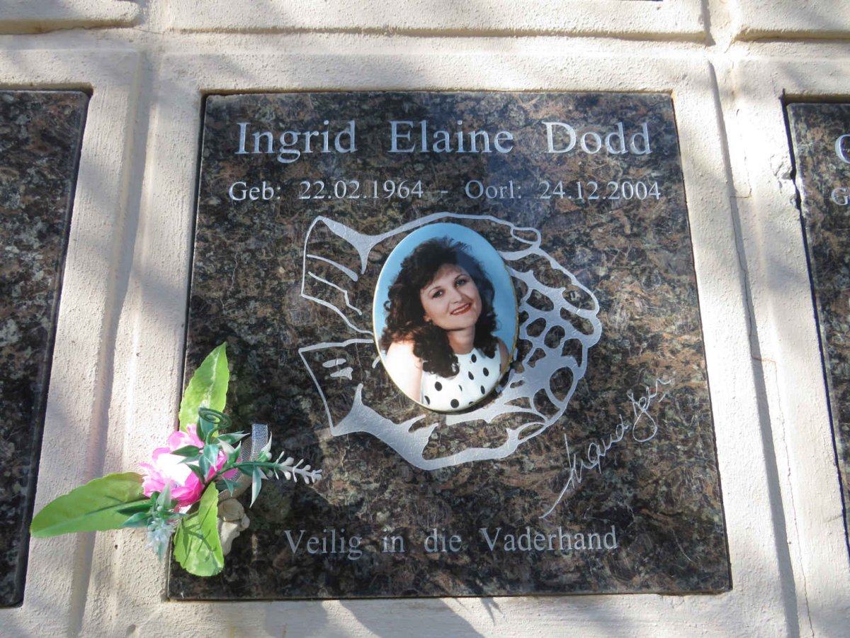 DODD Ingrid Elaine 1964-2004