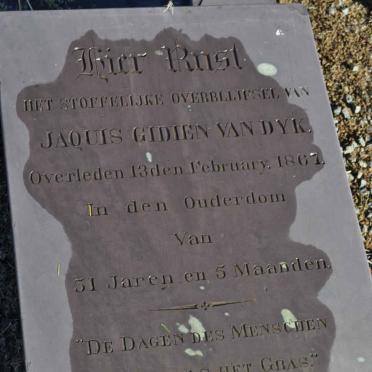 DYK Jaquis Gidien, van -1867