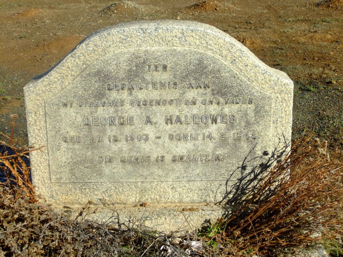 HALLOWES George A. 1903-1948