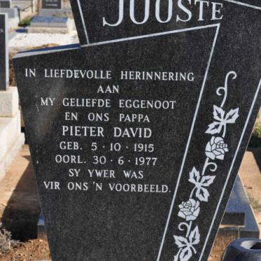 JOOSTE Pieter David 1915-1977