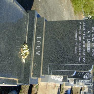 LOUW W.P. 1914-1980
