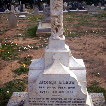 LOUW Jacobus A. 1840-1903