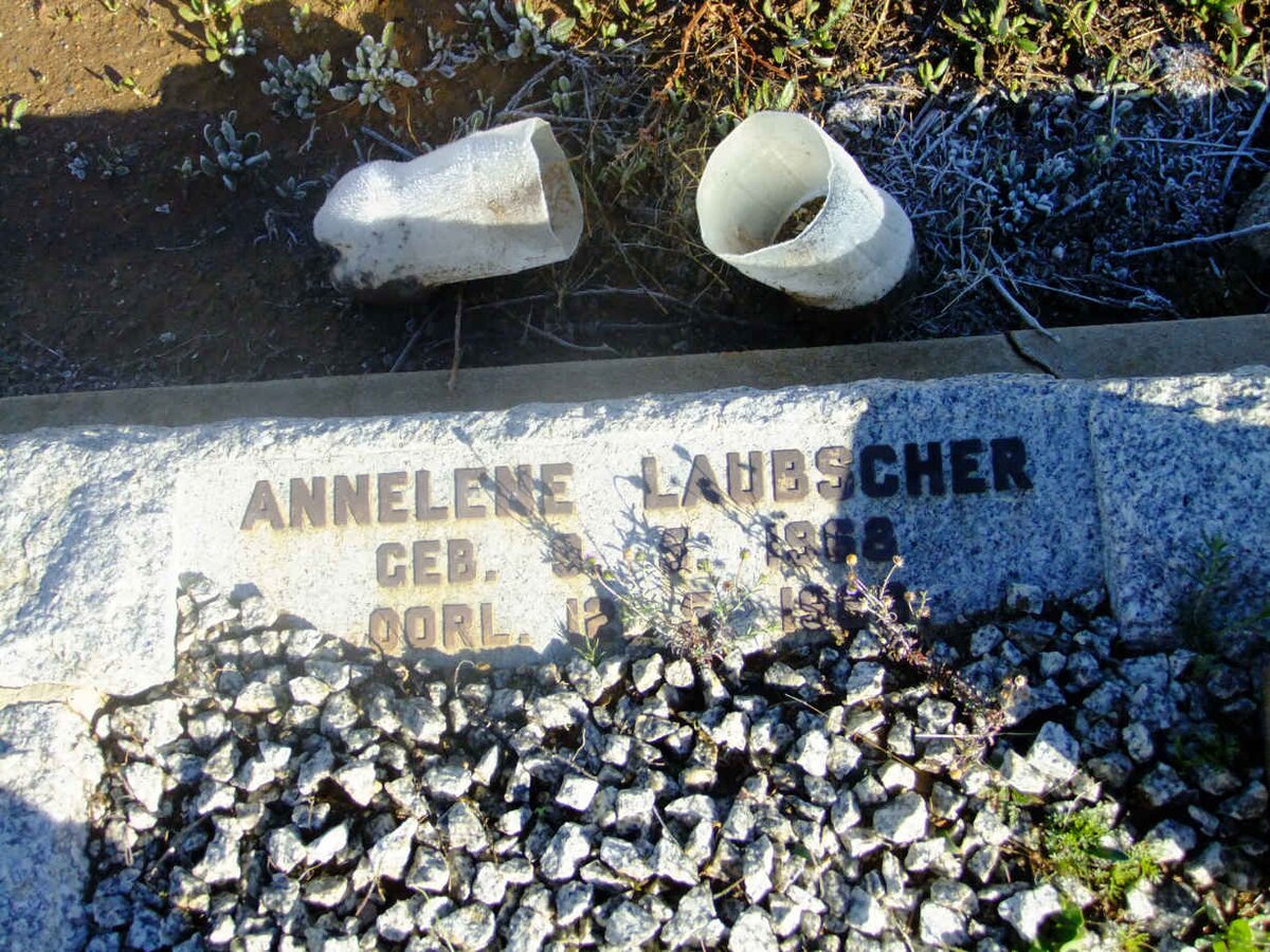 LAUBSCHER Annelene 1968-19??
