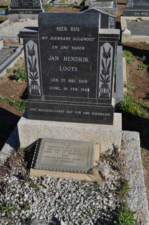 LOOTS Jan Hendrik 1919-1961