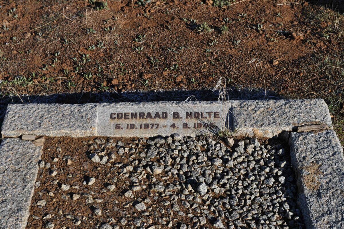 NOLTE Coenraad B. 1877-1946