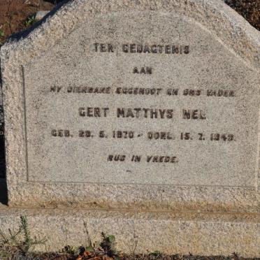NEL Gert Matthys 1870-1949