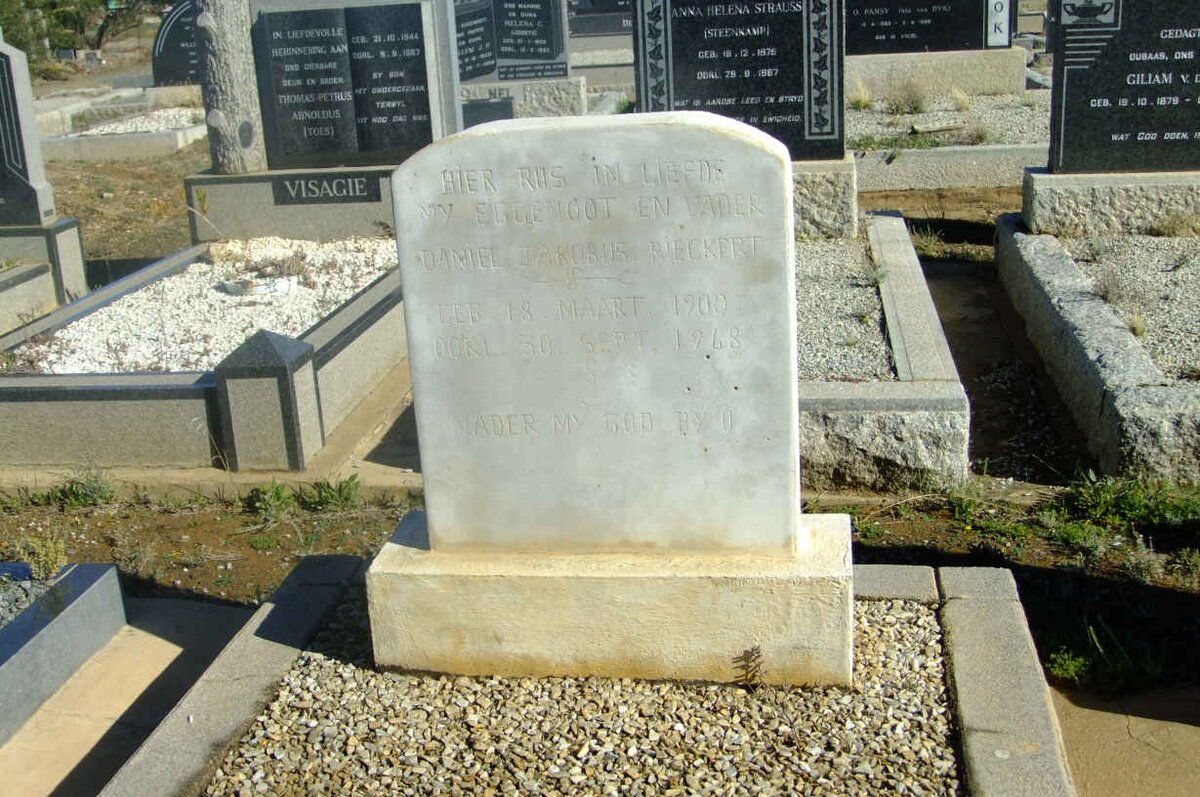 RIECKERT Daniel Jakobus 1900-1968