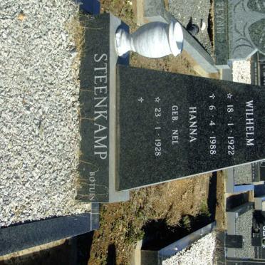 STEENKAMP Wilhelm 1922-1988 &amp; Hanna NEL 1928-