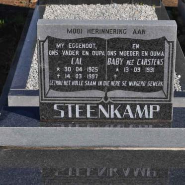 STEENKAMP Cal 1925-1997 &amp; Baby CARSTENS 1931-