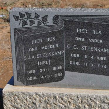 STEENKAMP C.G. 1898-1974 &amp; S.J.A. NEL 1906-1964