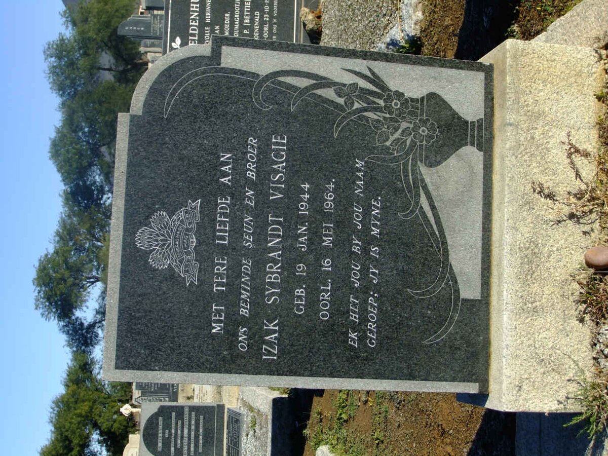 VISAGIE Izak Sybrandt 1944-1964