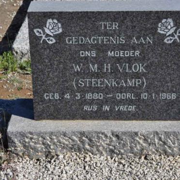 VLOK W.M.H. nee STEENKAMP 1880-1966