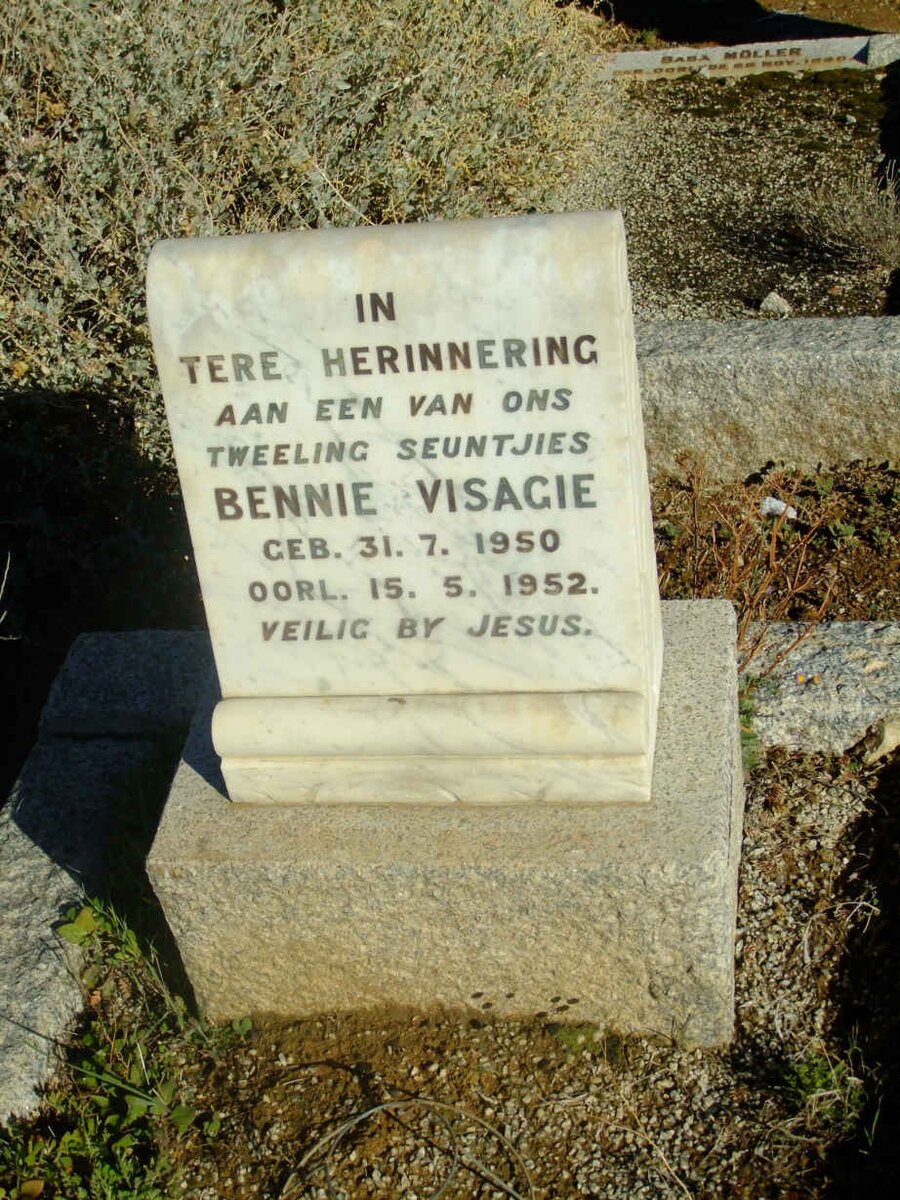 VISAGIE Bennie 1950-1952