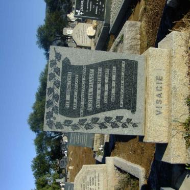 VISAGIE Bertha nee V.D. MERWE 1902-1951