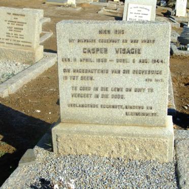 VISAGIE Casper 1858-1944