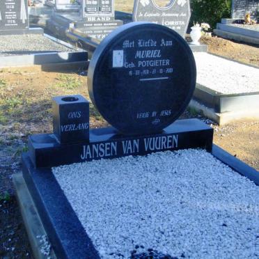 VUUREN Muriel, Jansen van nee POTGIETER 1931-2001